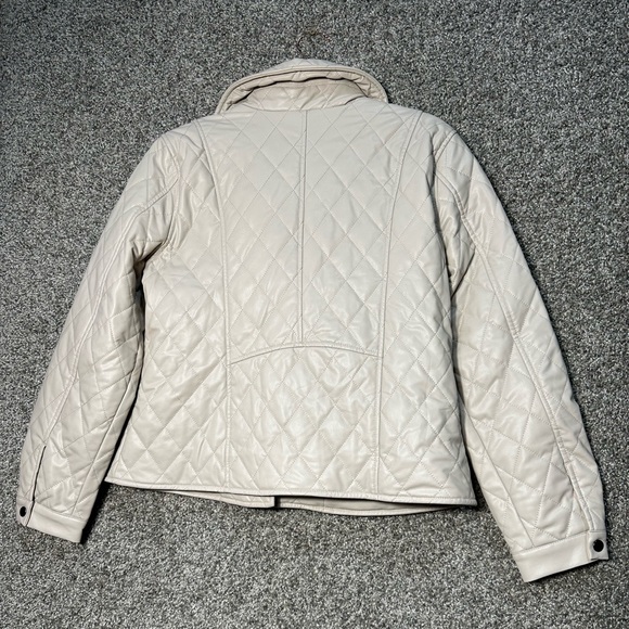 NWT Simply Vera Vera Wang Quilted Moto Jacket Size Medium - Picture 5 of 7